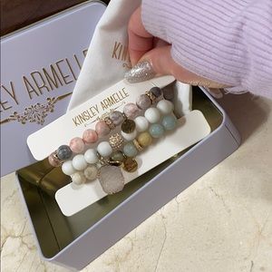 Set of 3 Kinsley Armelle bracelets